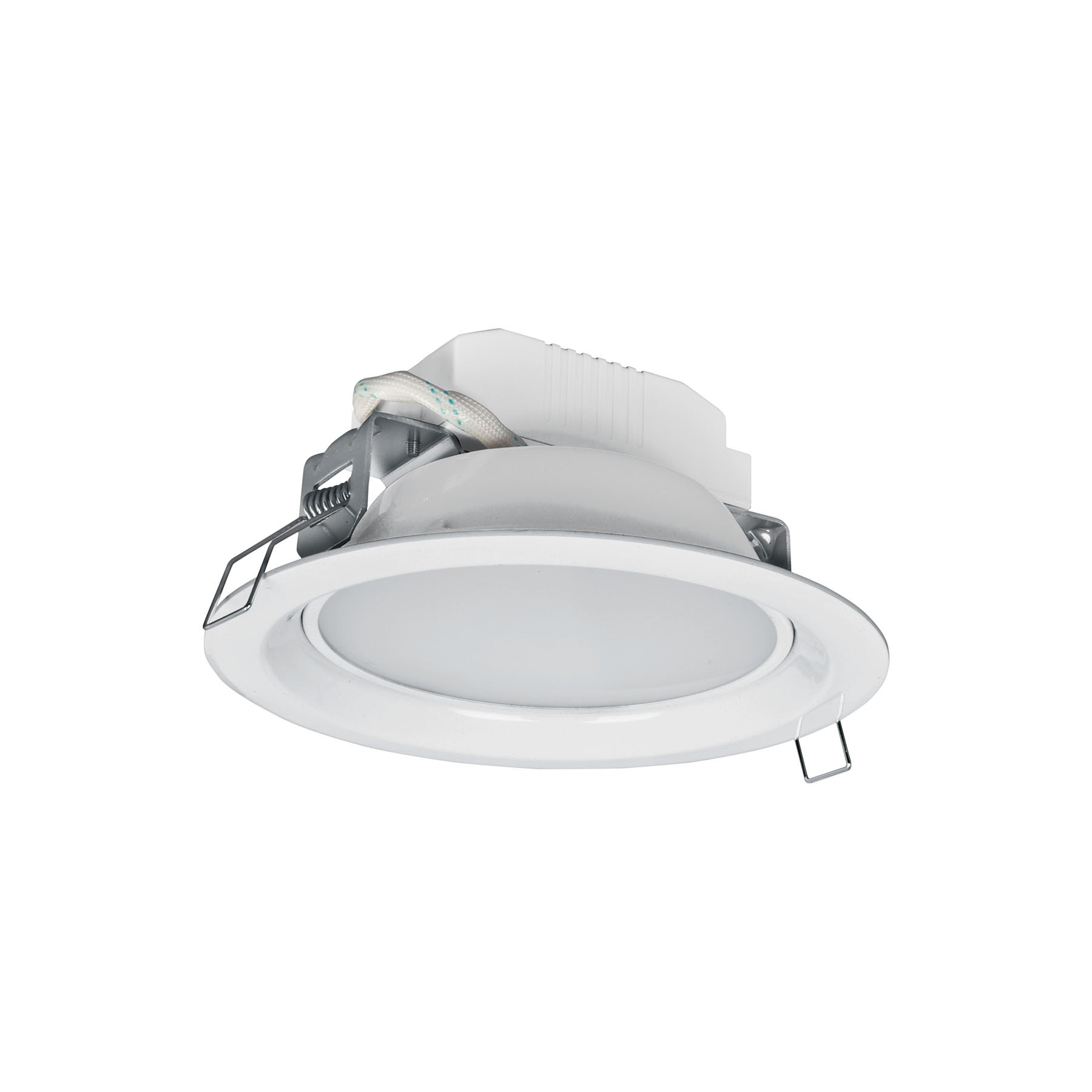 Luminario LED empotrable 6 W 6500 K, redondo, VOLTECK
