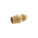 Niple terminal de latón de 3/8" X 3/8", FOSET