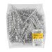 Bolsa con 1 kg de clavos para concreto galvanizados 4"