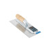 Llana 11" canto recto, 10 remaches, mango madera, TRUPER