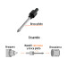 Mandril para brocasierra diamante con rosca 3/8", TRUPER