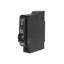 Interruptor de 1 polo 40A, enchufable, a granel, VOLTECK