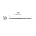 Lima redonda bastarda 4", TRUPER