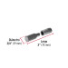 Bisagra tubular soldable de 3/4", HERMEX