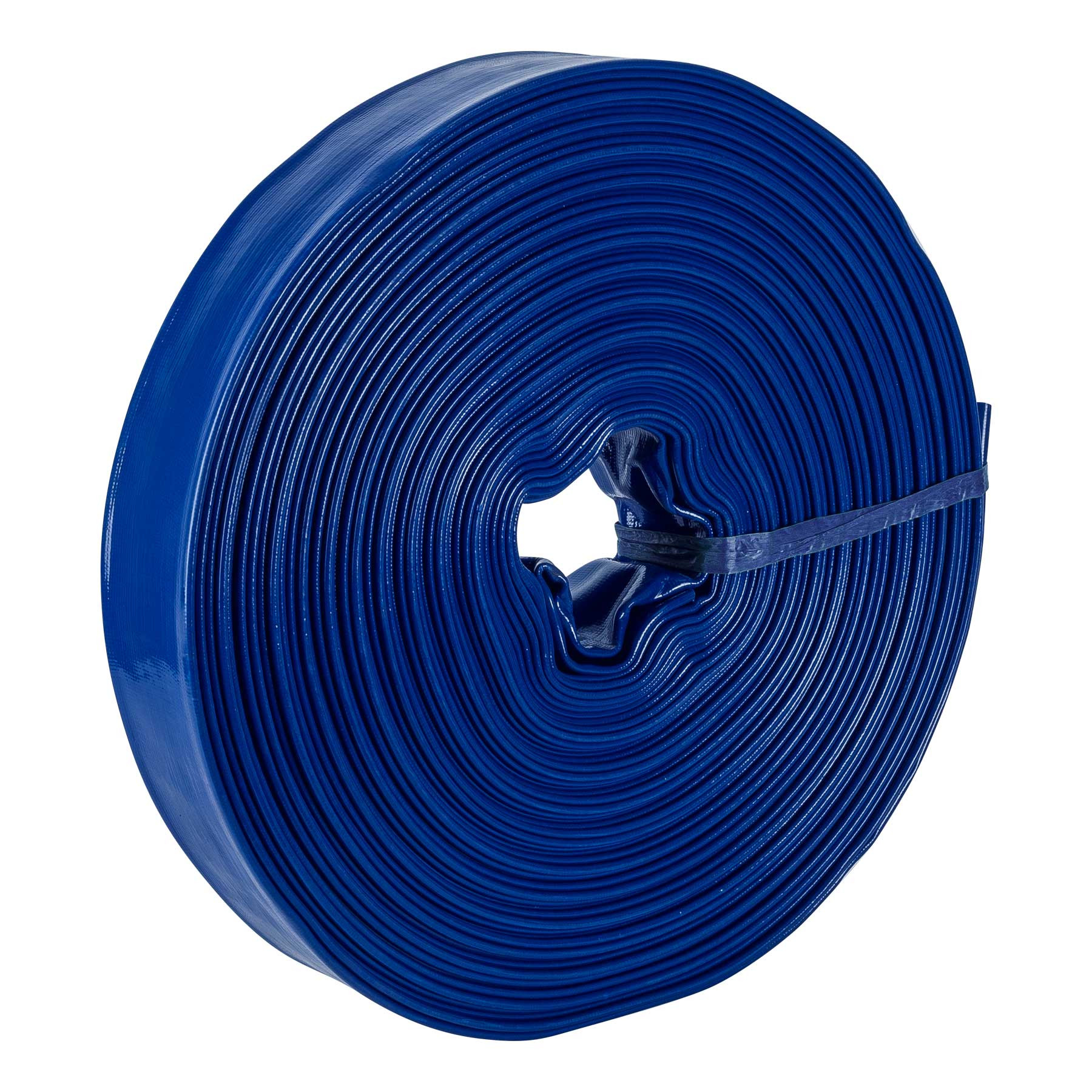 Rollo de manguera plana de 2" x 50m de descarga p/motobomba