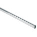 Tubo ovalado para clóset, 3.0 m, acero cromado, HERMEX