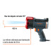 Linterna reflectora LED 2000 lm, recargable, TRUPER