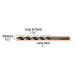 Broca HSS 9/32" Trugold para metal, TRUPER EXPERT