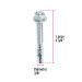 Bolsa con 6 taquetes arpón 3/8" x 3-3/4", FIERO