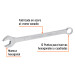 Llave combinada extralarga 1" x 355 mm de largo, EXPERT
