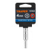 Dado largo de 4 mm, 6 puntas, cuadro 1/4", TRUPER