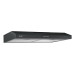 Campana extractora 75 cm, empotrable, negra, FOSET