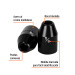 Dado de impacto de 3/8", 6 puntas, cuadro 1/2", TRUPER