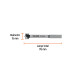 Broca forstner 15 mm para madera, TRUPER