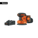Lijadora roto-orbital 5", 20V, 1 batería 2Ah, TRUPER PRO