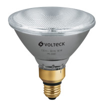 Lámpara de halógeno 90 W tipo PAR 38, en caja, VOLTECK