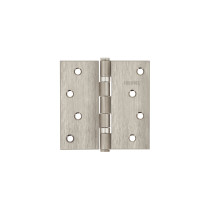 Bisagra cuadrada 4" acero inox, cabeza plana, HERMEX