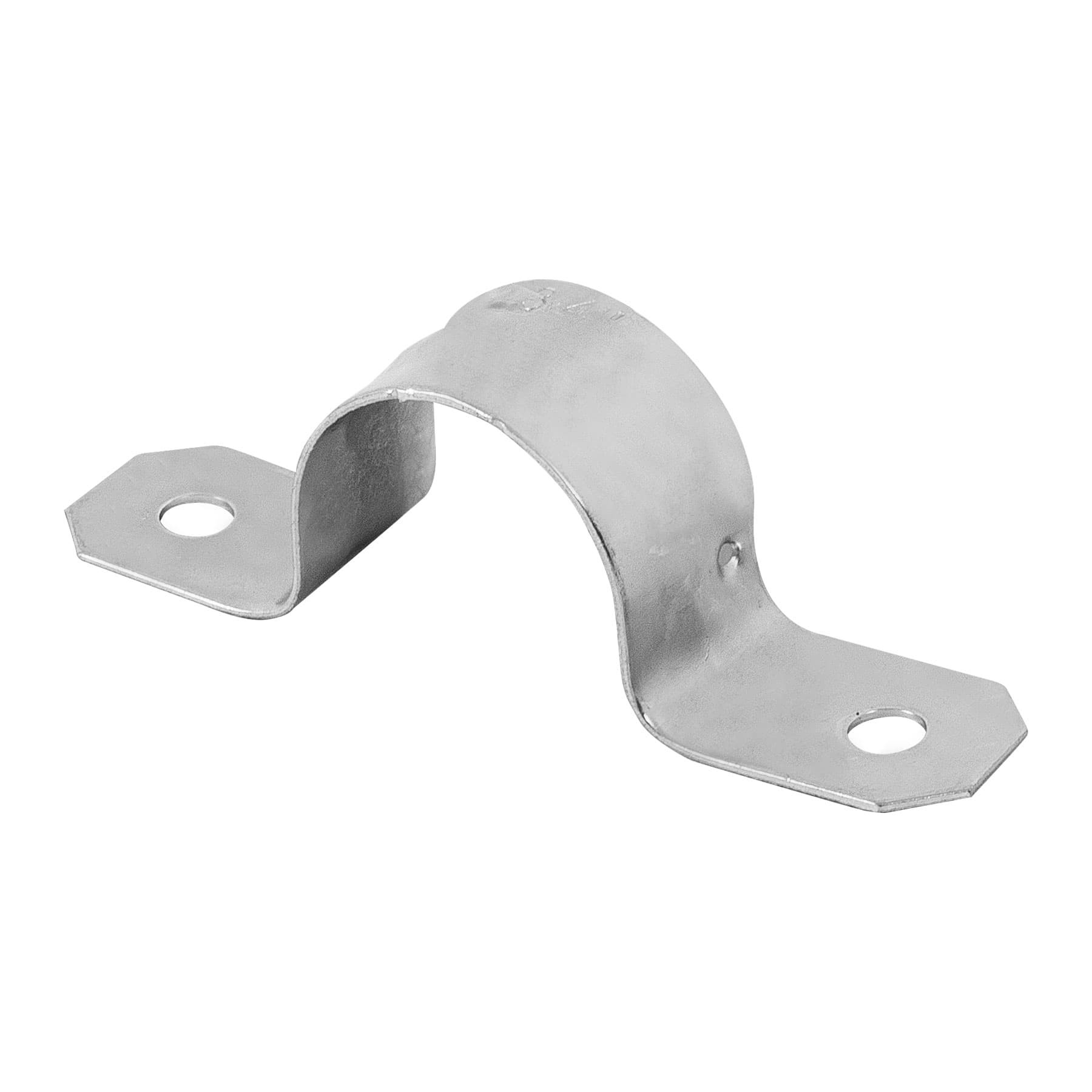 Bolsa c/10 abrazaderas tipo omega 3/4" p/tubo pared delgada