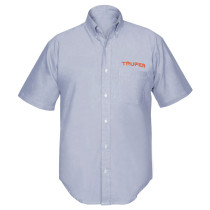 Camisa manga corta para hombre, azul, EG, TRUPER