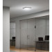 Luminario LED plafón 12W 6500K, cuadrado, gris, VOLTECK