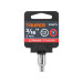Dado de 3/16", 12 puntas, cuadro 1/4", TRUPER