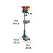 Taladro de piso 15", 1 HP (750 W), broquero 5/8", TRUPER