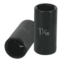 Dado largo impacto de 1-1/16", 6 puntas, cuadro 1/2",Truper