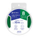 Carrete con 10 m de cable THHW-LS 8 AWG verde, VOLTECK