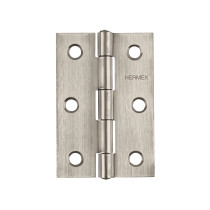 Bisagra rectangular 3" acero inoxidable, HERMEX