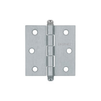 Bisagra cuadrada 2-1/2", satinado, cabeza redonda, HERMEX