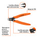 Pinza 5" de corte para electrónica, TRUPER