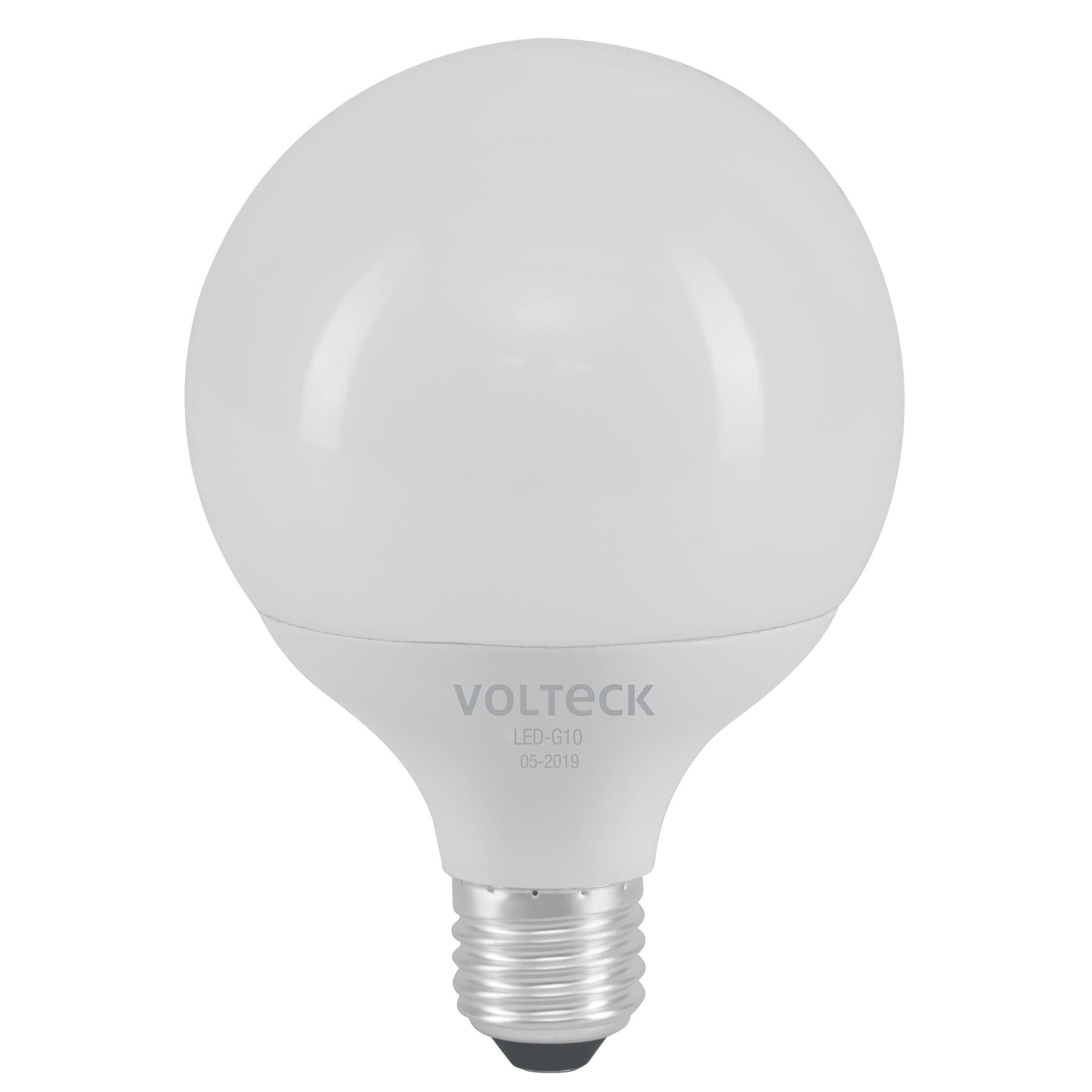 Lámpara de LED tipo globo 8 W luz de día, en caja, Volteck