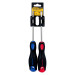Dúo de desarmadores 3/16" x 4" mango Comfort Grip, PRETUL