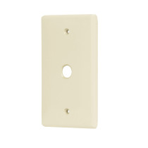 Placa de ABS pasacable, Standard, marfil, VOLTECK