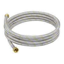 Manguera para gas, acero inox, 3/8" flare, 300 cm, FOSET