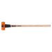 Marro octagonal 8 lb, mango de madera 36", TRUPER