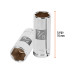 Dado largo de 7/8", 6 puntas, cuadro 1/2", TRUPER