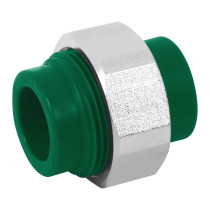 Tuerca unión PPR, tuerca latón, 3/4", FOSET