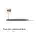 Lima plana bastarda 8", TRUPER