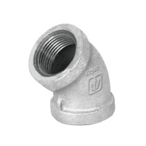 Codo 45° acero galvanizado de 3/4", FOSET