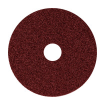 Disco de lija 4-1/2" con respaldo de fibra, grano 36, TRUPER