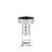 Adaptador de latón 1/2" para manguera, FOSET