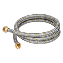 Manguera para gas, acero inox, 3/8" flare, 150 cm, FOSET