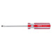 Desarmador plano 3/16 x 4" mango de PVC, PRETUL