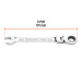 Llave combinada con matraca 15 mm flexible, EXPERT