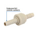 Juego de conectores de 3/8" de polipropileno, FOSET