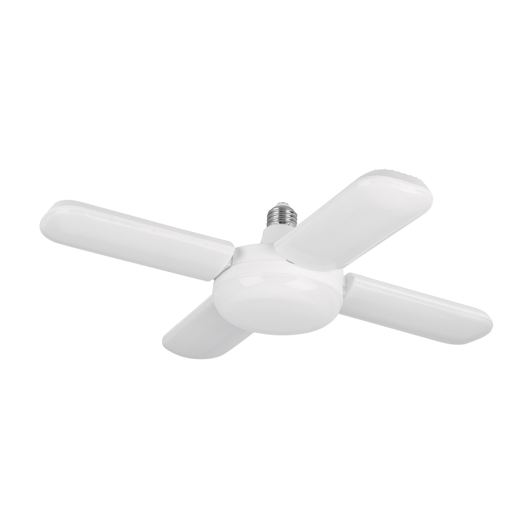 Lámpara LED tipo ventilador 40W, 4 aspas, 6500K, BASIC