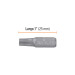 Estuche con 5 puntas torx T30 con seguro largo 1", EXPERT