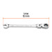 Llave combinada con matraca 3/8" flexible, EXPERT