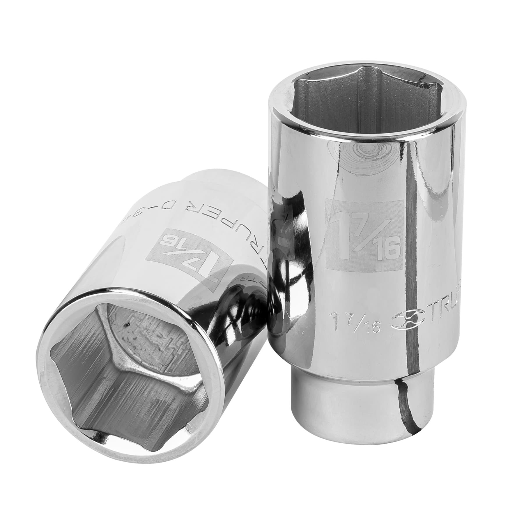 Dado largo de 1-7/16", 6 puntas, cuadro 3/4", TRUPER